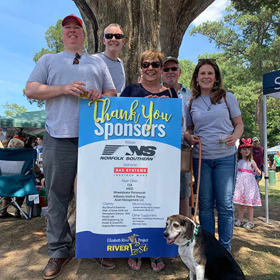 Waterfront Property Law Team at the Elizabeth River Project RIVERFest 2019
